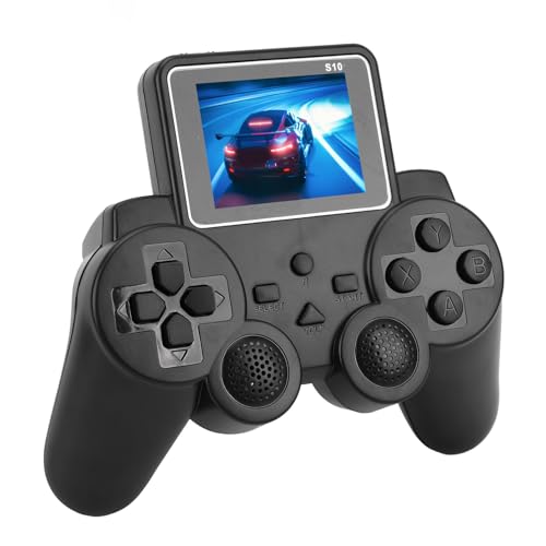 Console de Jeu Portable avec Manette de Jeu Ergonomique, Manette de Jeu Rétro avec écran de 3,0 Pouces, Console de Jeu Portable avec Prise en Charge de la Connexion TV