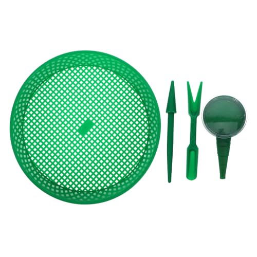 UPKOCH Setaccio Per Terreno Da Giardinaggio in Plastica Pp Setaccio Per Pietre Strumento Per Setacciare Ghiaia e Attrezzo Da Spiaggia Per Ragazza