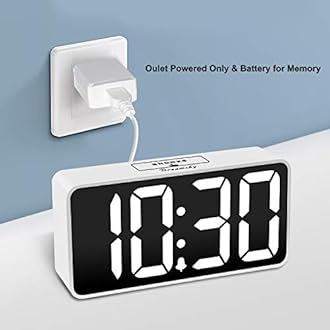 Small Digital Alarm Clock