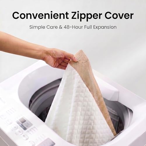 Image of Marsail Twin Size Cooling Gel Memory Foam Mattress Topper 3 inch, Breathable Cover for Hot Sleepers, CertiPUR-US & Oeko-TEX Certified, Soft Mattress Topper for Back Pain Relief