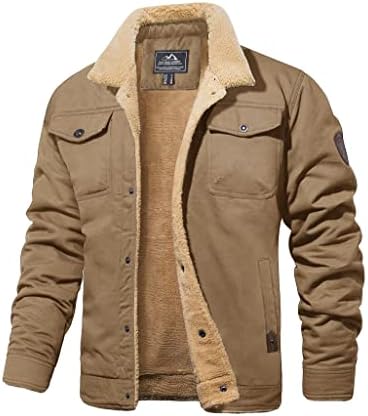 Warm Jackets for Men Warm Tactical Jackets for Men Fleece Jacket Winter Jackets Cargo Jackets Mens Down Coats Casual Jacket