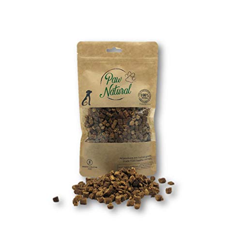 MERA pure sensitive Goody Snack Lachs & Reis, gesunde Leckerlis für sensible Hunde, Hundeleckerli aus Lachs und Reis, Hundesnack glutenfrei zum Training (600 g) 7 Paw Natural Hunde Leckerlis Training | 250g Kaninchen-Leckereien | 100% Gluten- & getreidefrei | aus frischem Fleisch gesunder Tiere