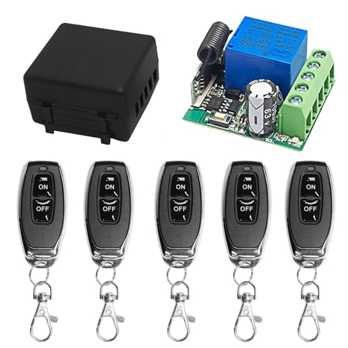 Télécommande sans fil 433 MHz pour ouverture de porte de garage et éclairage extérieur