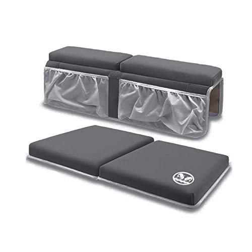 Image of AIKVSXER MSEVC Hilynssher Baby Bath Kneeler and Elbow Rest Set-Ultra 2.0? Thick Cushion, None Slip Extra Large 4 Section Cups and 4 Large Storage Pockets, Fast Dry, Easy Storage, Portable, Great Gift