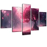 Diamond Painting Adultos Árbol Pintar por Numeros Adultos Kit Completo de Pintura de Diamantes Manualidades Adultos, 5D Full Drill Diamond Art Beginners por Decoracion Hogar Paisaje 110x225cm 0m-638