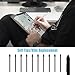 10pcs Pen Nibs Replacement for Samsung Galaxy Tab S6, S Pen Tips Stylus Pen Nibs Replacement with Install Tool Compatible with Samsung Galaxy Tab S7 & S7 Plus S8 & S8 Plus (Black)