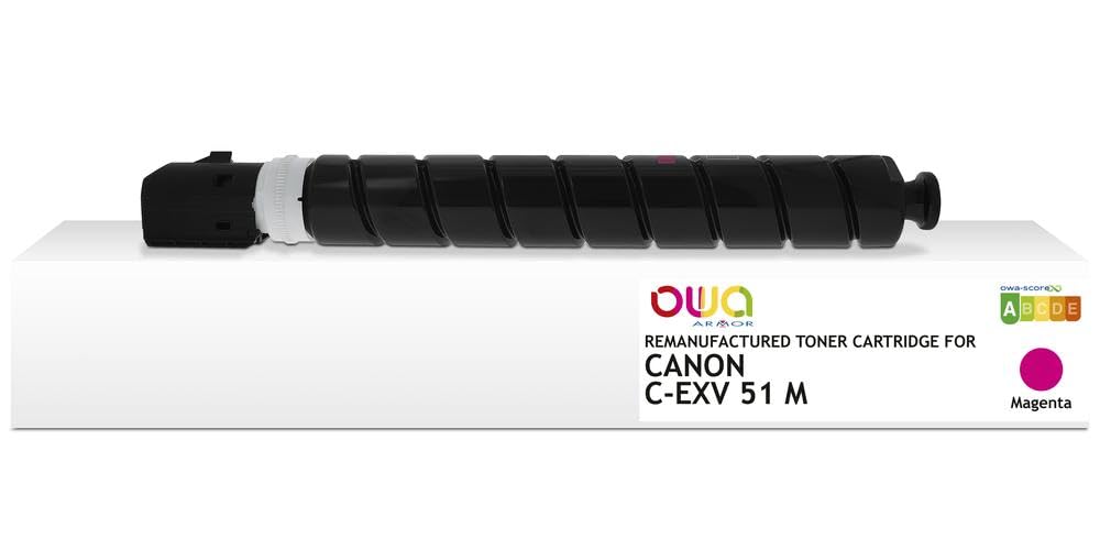 Cartuchos de tinta marca ARMOR modelo ARMOR OWA Toner Magenta para CANON C-EXV 51 M