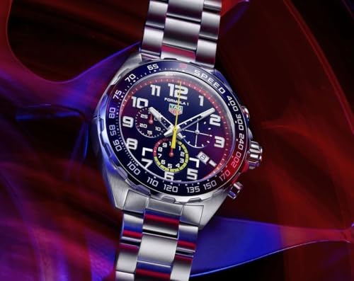 Tag Heuer(タグホイヤー) Formula 1 X Red Bull Racing Special Edition Chronograph Blue Dial Men's Watch CAZ101AL.BA08423