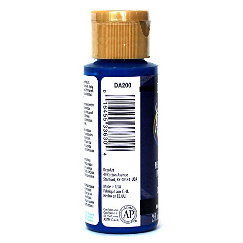 Image of DecoArt Americana Acrylic Paint, 2-Ounce, Primary Blue