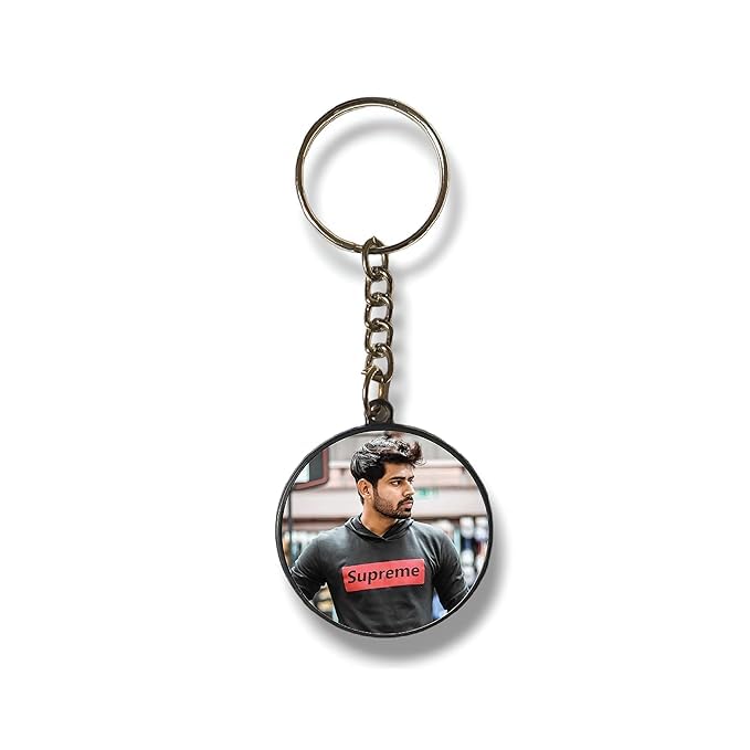 Image of magical gifts Customized Keychains, Unique Personalized Key RIngs and Charms with Your Photos /Name /Design for Bags /Bikes /Car and Gifting Purposes