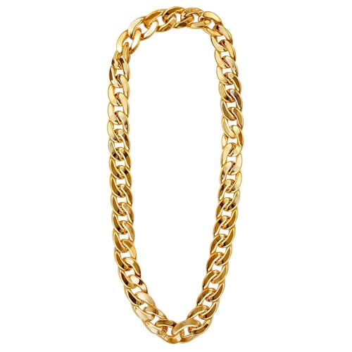 Collier rappeur années 80 pour costume de carnaval réussi