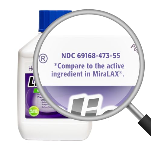 Image of HealthA2Z Lax Relief | Unflavored Powder /Grit Free | 17.9 OZ (510 g) | Polyethlene Glycol 3350, 17G | Powder for Oral Solution | Osmotic Laxative | Constipational Relief | Softens Stool (17.9 OZ)