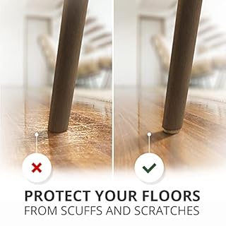 Felt Furniture Pads X-PROTECTOR 133 PCS Premium Furniture Pads - Felt Pads Furniture Feet Best Wood Floor Protectors - Protect Your Hardwood & Laminate Flooring! Brown and Beige