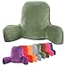 CJY-Cushion Cojín de Respaldo Lumbar de Felpa, cojín de Respaldo Cojín de Respaldo con Brazos Algodón en Forma de T para sofá, sofás, salón, reclinable, con Cremallera Fundas extraíbles,B