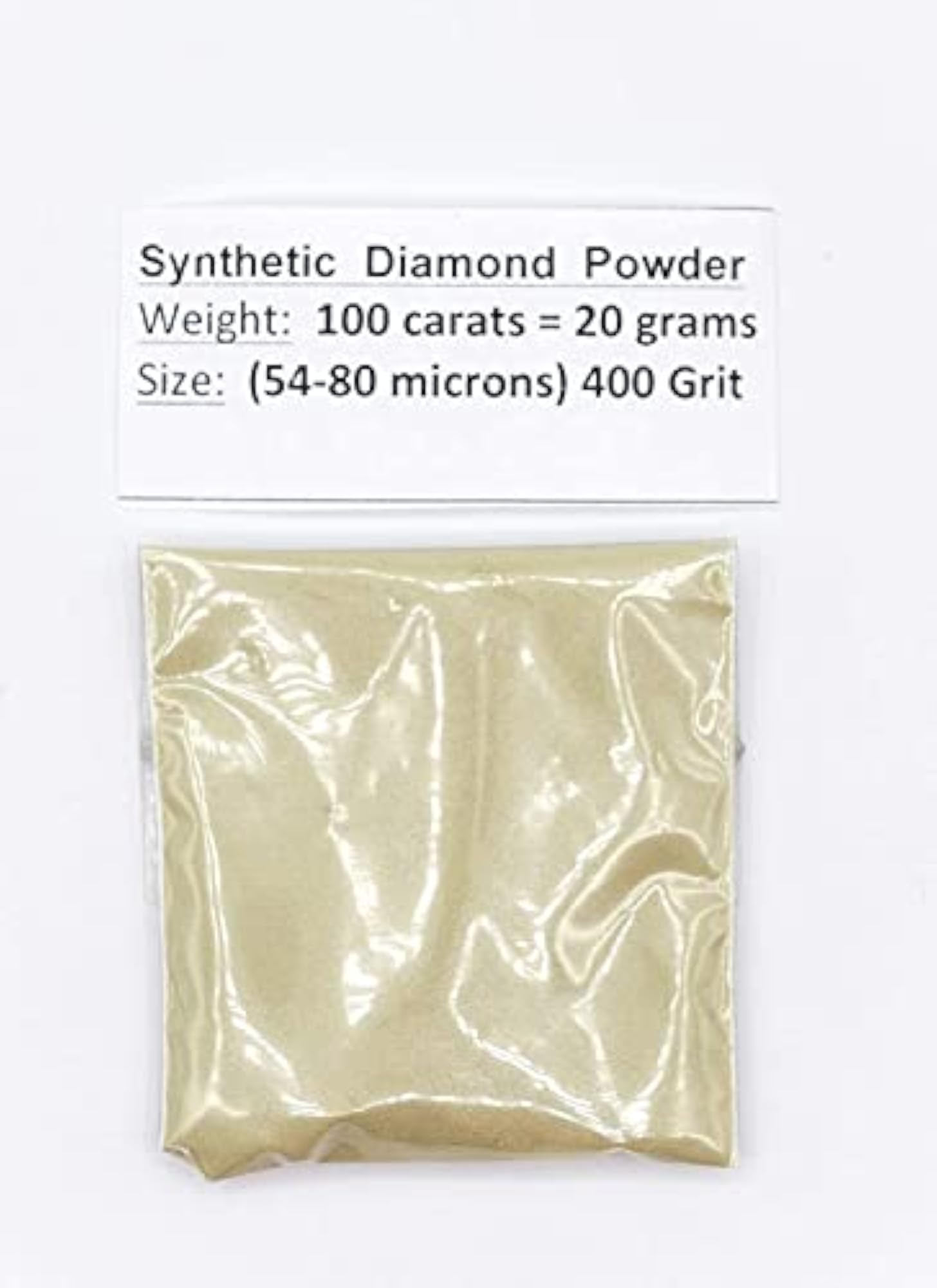 Diamond Powder for Polishing, 400 Grit