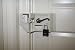 RoomDefender Door Lock Mechanism (White)