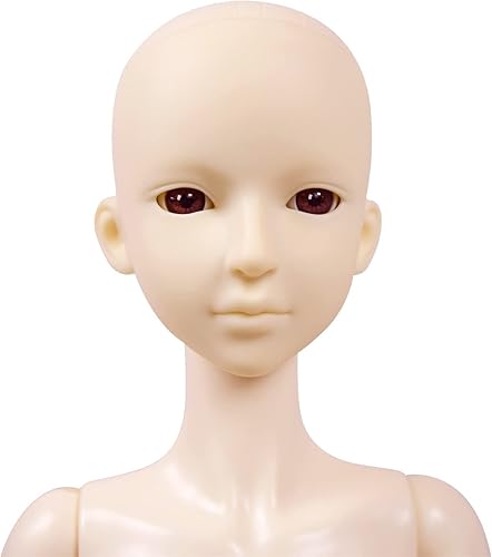 Proudoll Cuerpo de muñeca BJD personalizado de 1/3 de 23.6 in, 24 pulgadas, articulaciones de bola SD articuladas, articulaciones de movimiento de