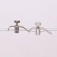 Vista 5 de 6 Uds Erhu Fine-Tuning Strings Erhu String Tuning Tool Violin String Adjuster Erhu Fine Tuner Plata Acero Inoxidable