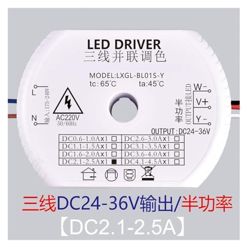 Alimentation lustre salon LED transformateur ballast lumière variable - 2