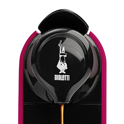 Bialetti Gioia, Macchina da Caffè Espresso per Capsule in Alluminio sistema Caffè d'Italia, Supercompatta, Fucsia + 32… - immagine 6