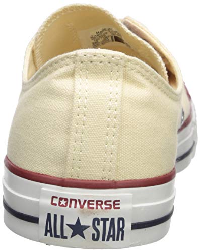 Image of Converse Unisex Chuck Taylor All Star Low Top Natural Sneakers, Natural White, 9 B(M) US Women / 7 D(M) US Men