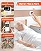 PILSAMSA WiFi Caregiver Pager Wireless Call Button with Flashing Caller ID & App Alerts, 3 Waterproof Panic Button, Medical Alert Systems for Seniors No Monthly Fee, Alert Button for Seniors at Home
