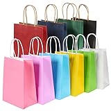 ラッピング袋 KINGTOP ギフト 袋 ギフトバッグ 手提げ 小 ショッピング 結婚式 包装 パーティー 誕生日 クリスマス用ギフトバッグ (21x15x8cm（30枚）, カラー)