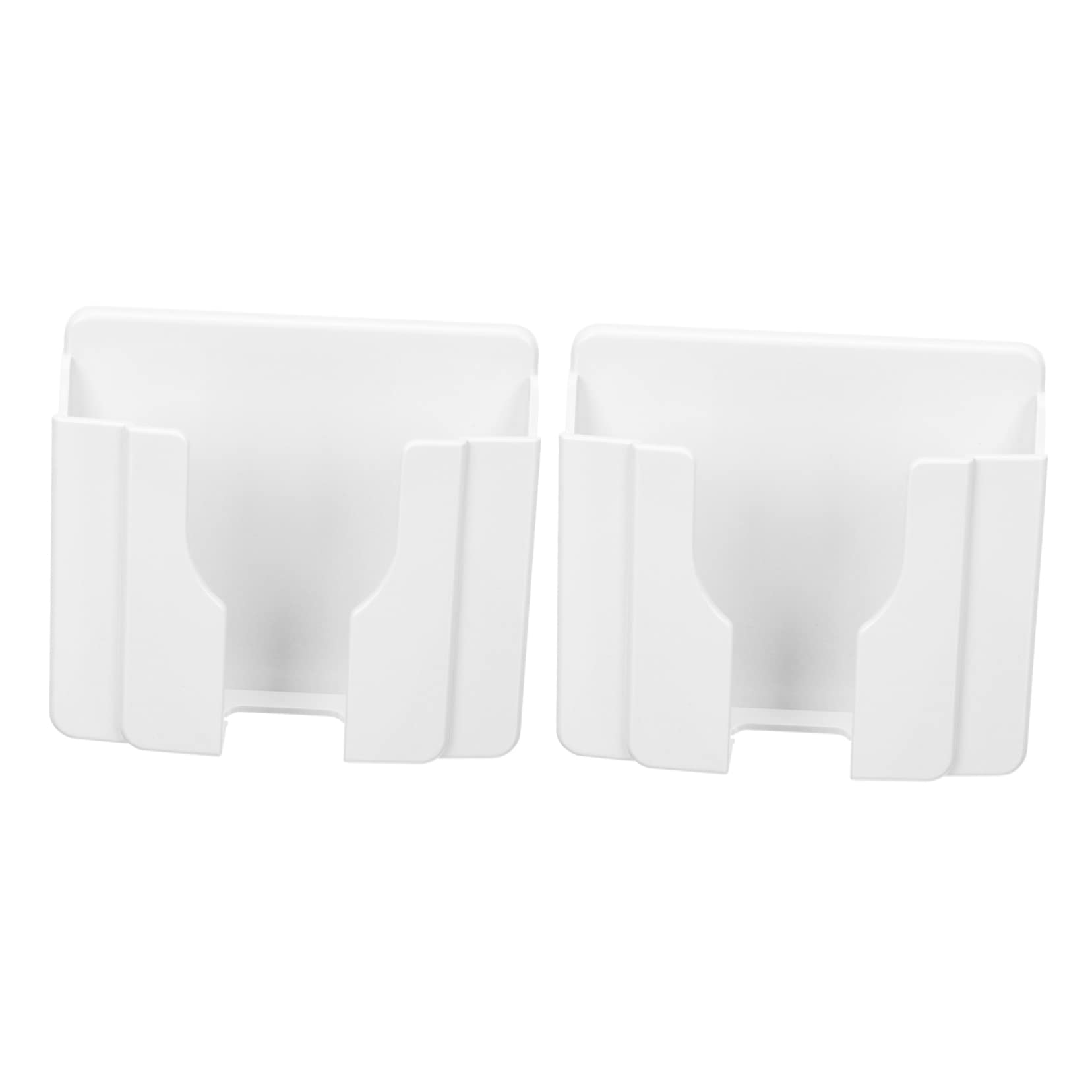 Soporte de pared autoadhesivo DECORNIJIA de 2 piezas para teléfono en dormitorio