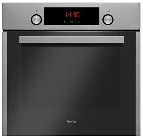 Amica Einbaubackofen 60cm Heißluft Grill Timer 1fach Teleskopauszug (75%) Soft Close Tür Edelstahl EB 944 100 E