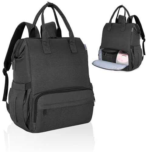 Image of IBVIVIC Breast Pump Bag with Cooler Bag Large Travel Breast Pump Backpack for Working Moms