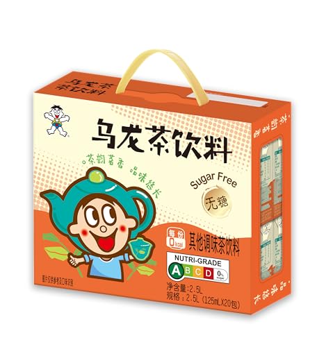 Want Want CNY Oolong Tea Gift Carton 125ml (Pack of 20)