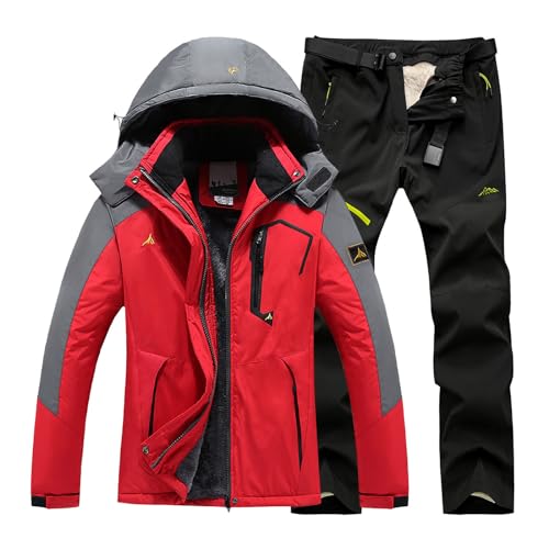 Vêtements de ski pour hommes adaptés au plein air d'hiver veste pantalon
