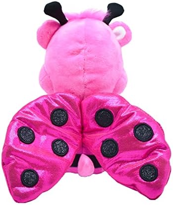 Care Bears 22321 9 Inch Bean Plush Lady Bug Cheer Bear, Collectable Cute Plush Toy, Cuddly Toys for Children, Soft Toys for Girls and Boys, Cute Teddies Suitable for Girls and Boys Aged 4 Years +