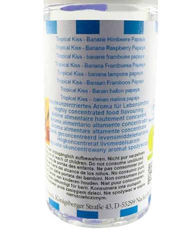 Aroma concentrado para vapeo y mezclas Sasami Tropical Kiss vegano sabor frutal de 100ml 6