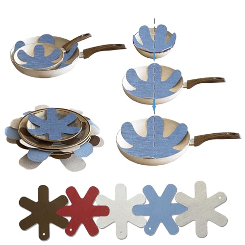 Conjunto Descanso de Panela Quente 8 Unidades Protetor Mesa Térmico Anti Risco Protetor de Panela Sisal Azul Claro