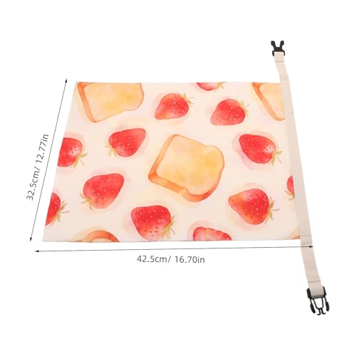 Bolsa de pan de cera de abeja Gatuida con diseño desmontable de algodón 2