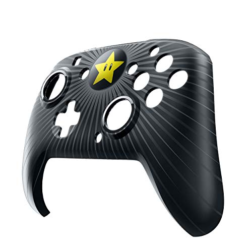 Pdp Gaming Wired Pro Controller Faceplate: Black Mario Star - Nintendo Switch Faceoff #TOP6