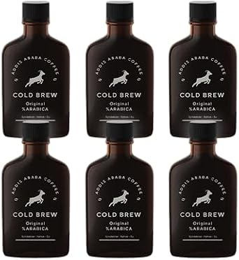 Addis Ababa Coffee -%100 Kolombiya Arabica Kahvesi 6 adet x 200 cc Cold Brew