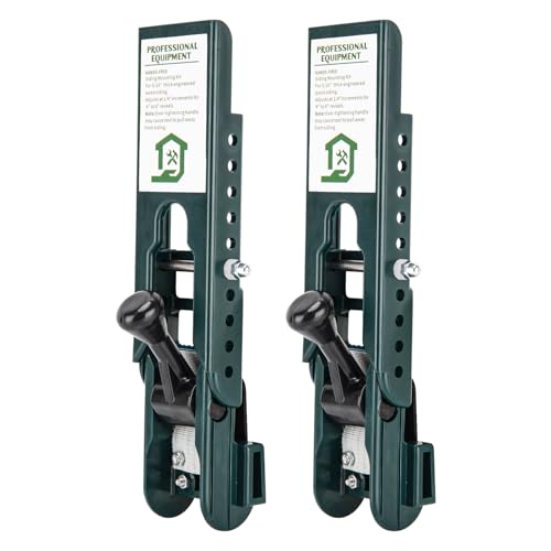 Siding Installation Tools with Adjustable Reveals for Use with 5/16-Inch Fiber Cement Sidings, Lap Siding Mounting Gauge, Carbon Steel Body, 2 Pack