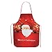 Chala - Delantal con diseño de Papá Noel