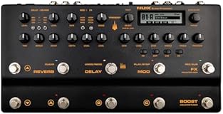 Selectable amp & effects block order Heavy duty cast aluminium housing High resolution TSAC-4K physical modelling 32 additional IR slots for custom cab simulations MIDI compatible (5-pin DIN adaptor leads supplied)