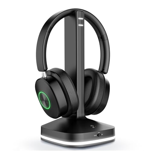 Wireless Headphones for TV Watching, TV Headphones Wireless for Seniors with 3 Audio Modes,...