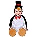 Disfraz Pinguino Bebe,Toddler Disfraces Halloween Carnaval Traje Animales Ropa Pelele Cosplay 3PC