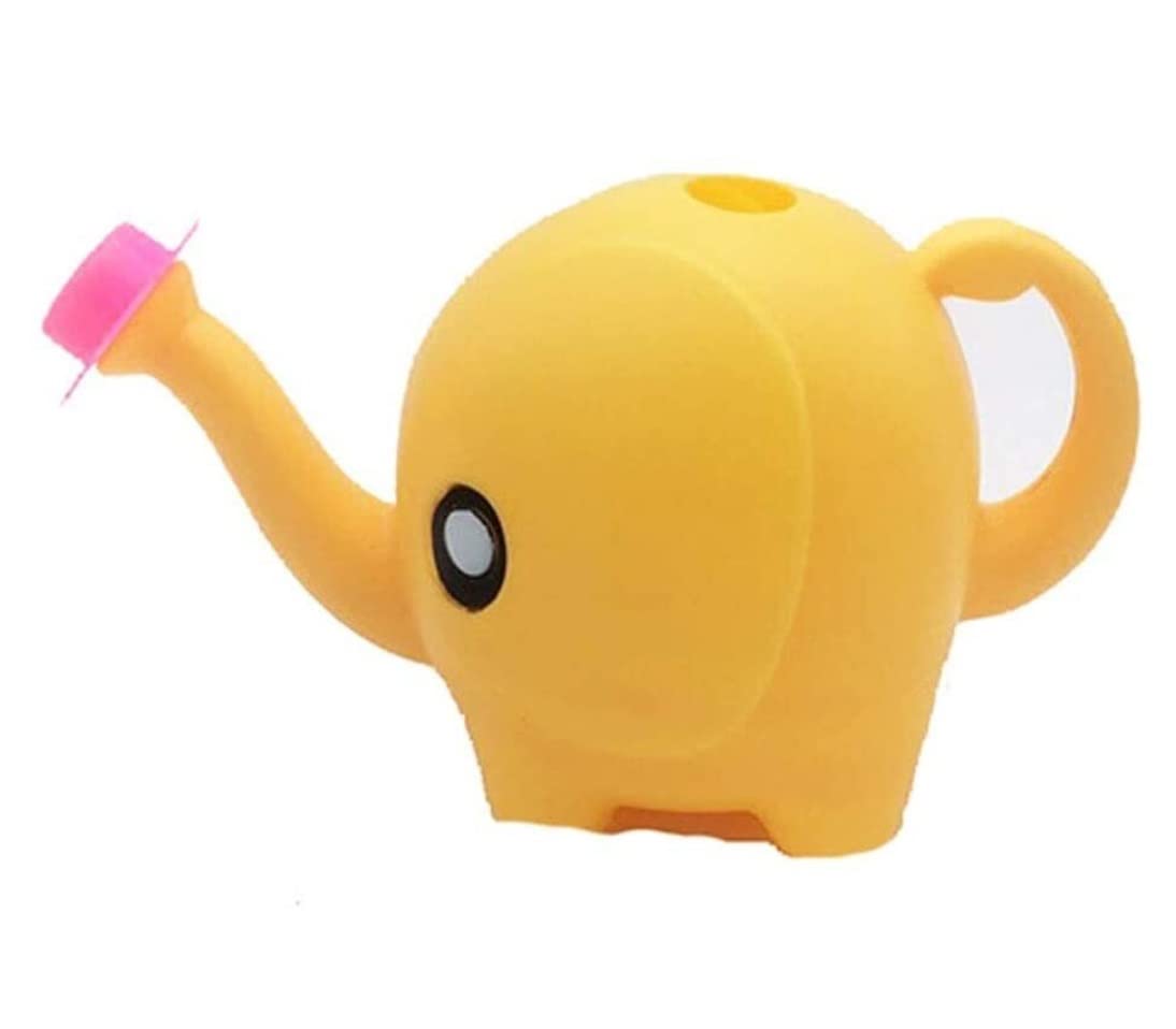 Watering Can Sprinkling Can Plastic Watering For Indoor Plants Gardening Pot Spout For Cute Garden Tool(Yellow)