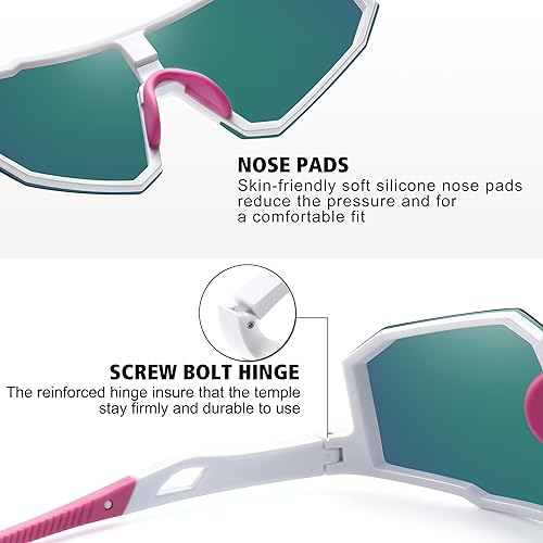 image for STORYCOAST Sports Polarized Sunglasses for Men Women Fishing Cycling D