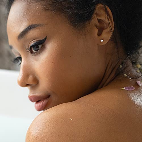 La4Ve 0.25 Carat Round Cut Diamond Stud Earrings For Women Prong Set In 14K Yellow Gold (I-J, I2-I3),Jewelry Gifts For Women #TOP1