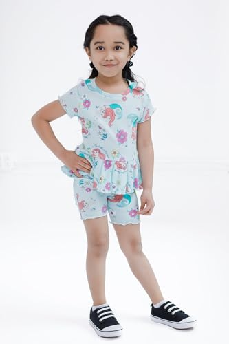 Image of Disney Girls' 2-Piece Tee and Shorts Set for Baby & Kids
