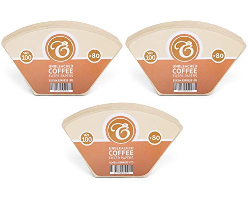 EDESIA ESPRESS - 240 filtres à café coniques - en papier non blanchi - pour Melitta Aromaboy - taille 100 Cover