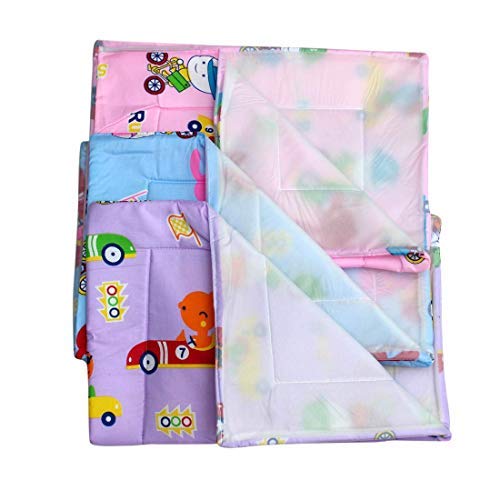 Dazzle Baby Diaper Changing mat Water Proof Sheet Plastic mat one Side Plastic mat Washable mat Diaper Changer Combo of 3-image-30