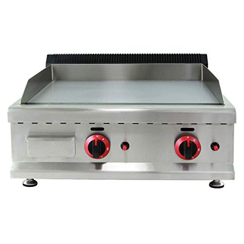 Professionelle Grillplatte Fry-Top Gas 60 - Bar Hostelerie
